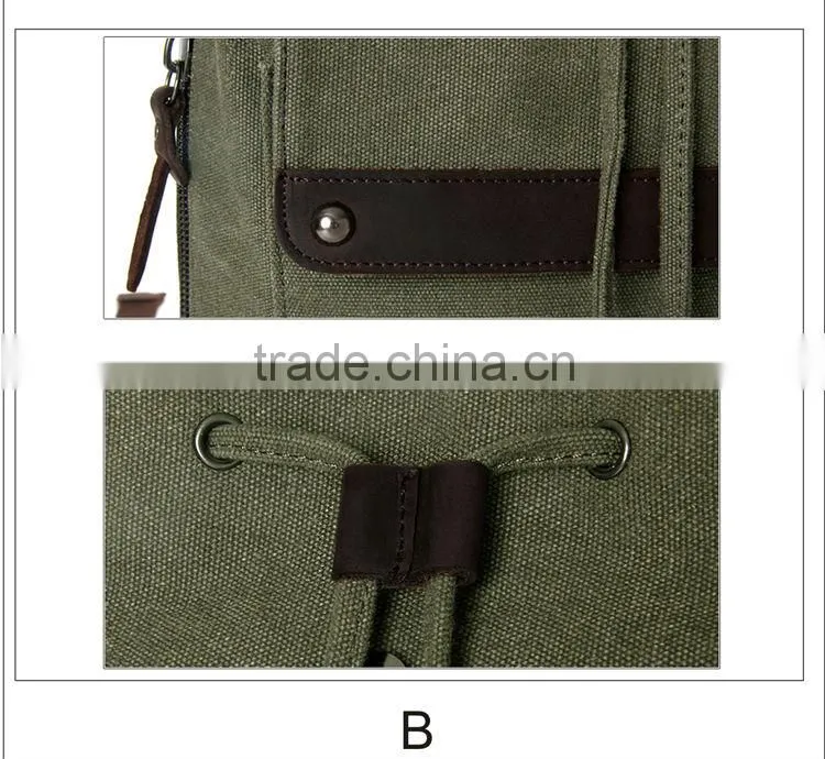 2014 vintage canvas hiking backpack,Canvas travel backpack for student,trendy canvas casual backpack