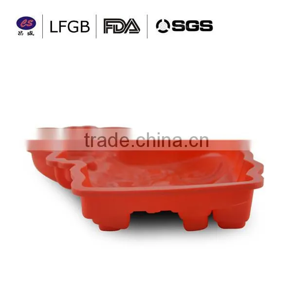 DIY hot sale wholesale top quality cow shape silicone cake molds