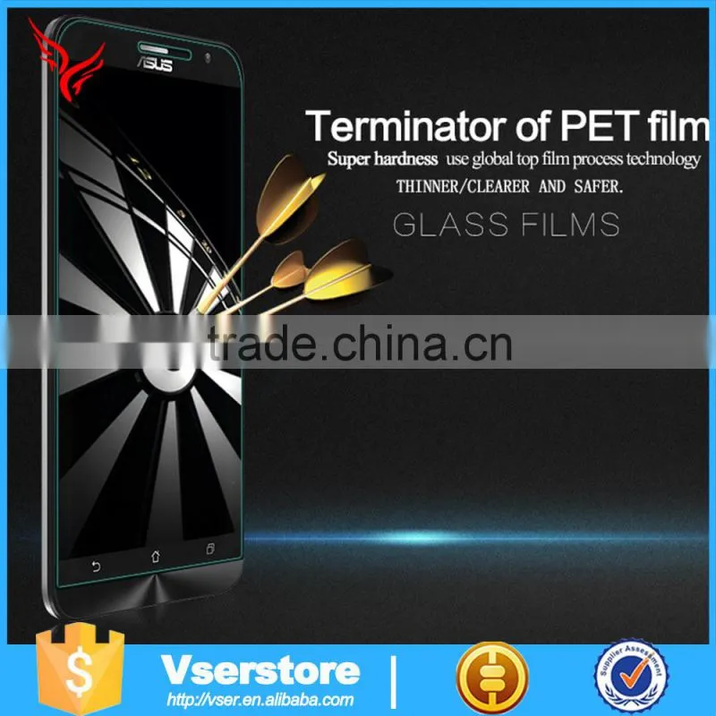 Factory supply smartphone accessories 9H 0.3mm 2.5D tempered glass screen protector for ASUS 2mini