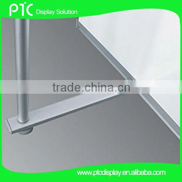 L shape banner stand