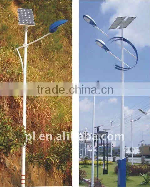 Single arm LED solar street light 3m/4m/5m/6m/7m/8m/10m/12m