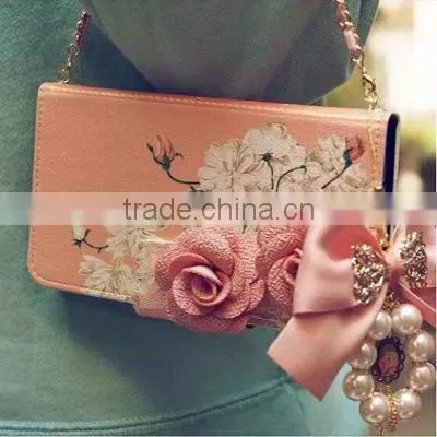 High Standard pu Leather Korean Style Phone Case for Samsung Galaxy