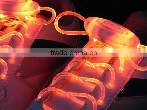fashionable led glowing electric shoelaces