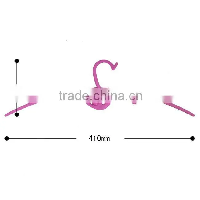 Plastic recyled vics hanger fancy clothes hanger