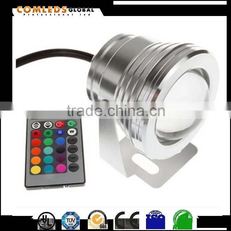 stainless steel led dive underwater light , 9w purple led underwater light