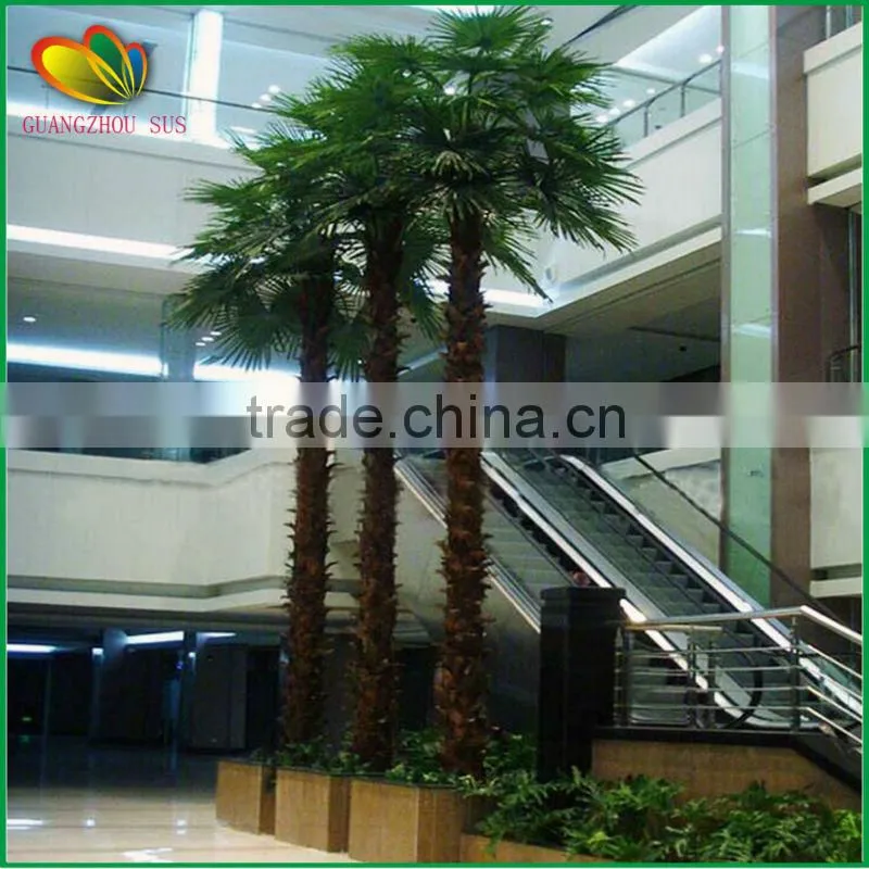 High simulation indoor decorative artificial palm tree