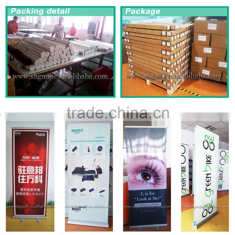 Aluminum Pull Up Display