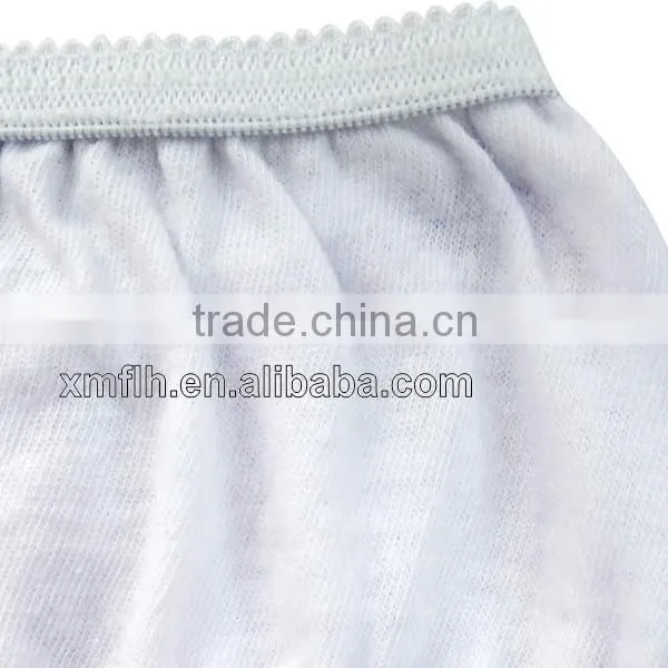 Good quality disposable cotton underwear 2014