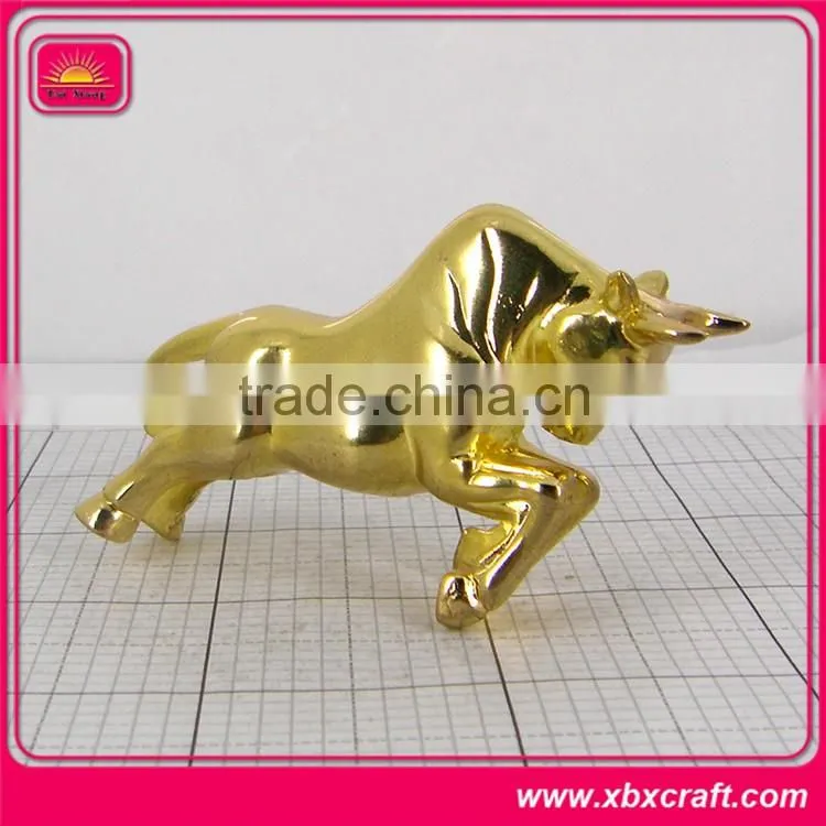 3D Resin Custom Horse Figurine with Custom Plated