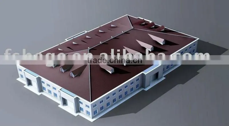 Good quality light gauge steel structure villa