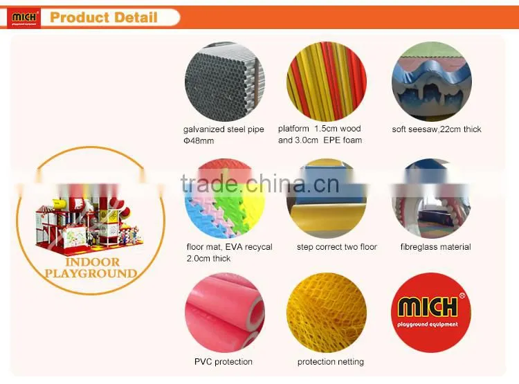 Soft Indoor Plastic Backyard Playground Facilities (3060B)