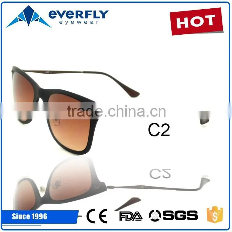 2016 fashion sunglasses double color TR90 uv400 polarized sunglasses fashion