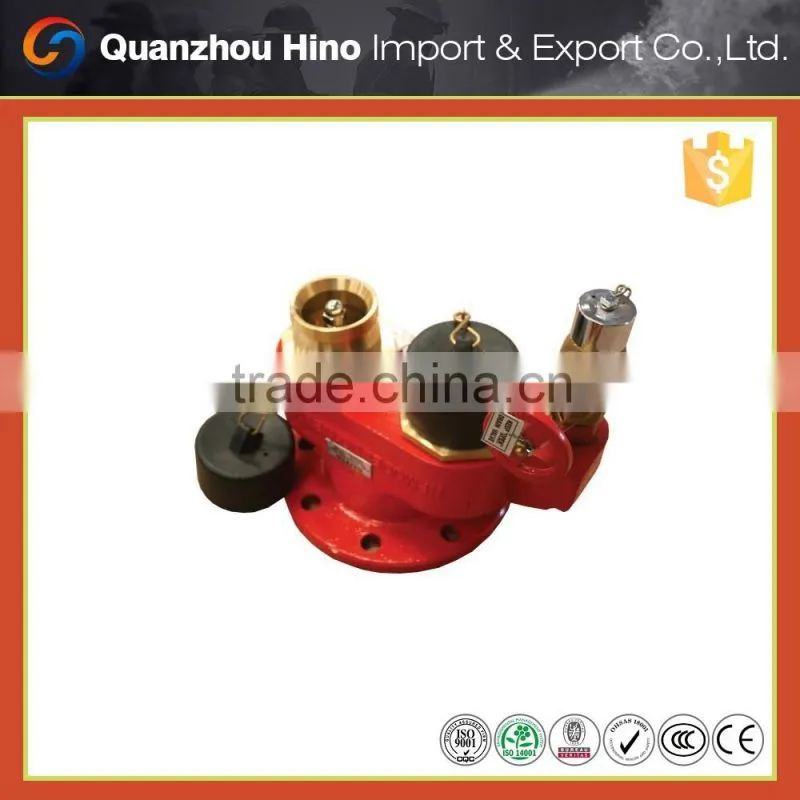 DN100 Two way breeching inlet with flange end