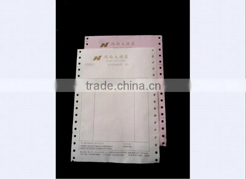 2014 religious hotel bill paper printing