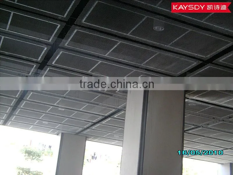 Expanded Metal Ceilings, Mesh Ceiling Panels for Bus station