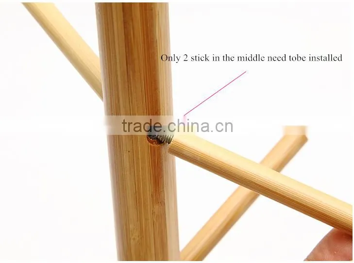 Bamboo Tea cup Rack