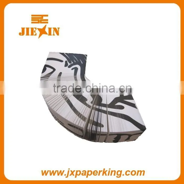 paper memo cube with pen hole, memo cube with pen holder, memo cube refill