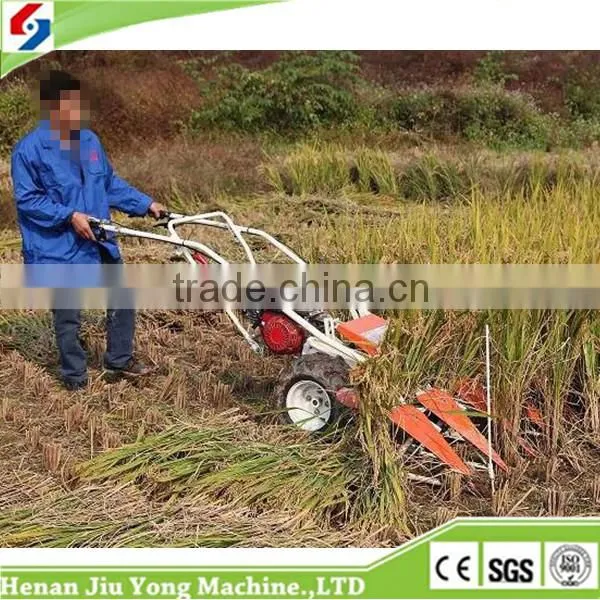 High quality and low price mini reaper binder-mini rice combine harvester