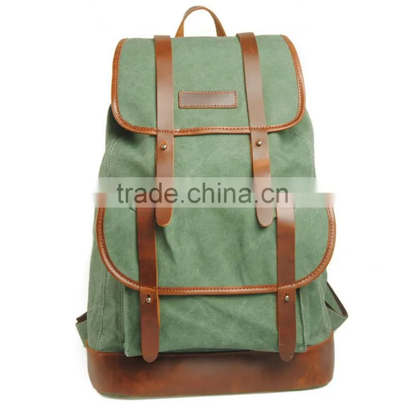 2016 Fashion Laptop Wholesale Blank Canvas Backpacks For School Student Backpack Bag