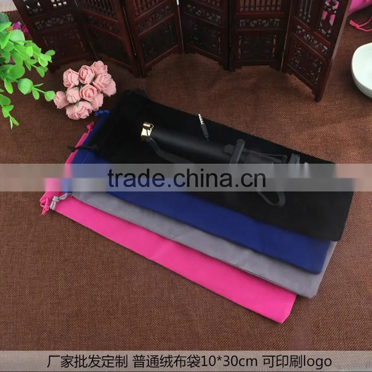 Custom Velvet Pen Gift Bag, Velvet Pen Pouches Wholesale