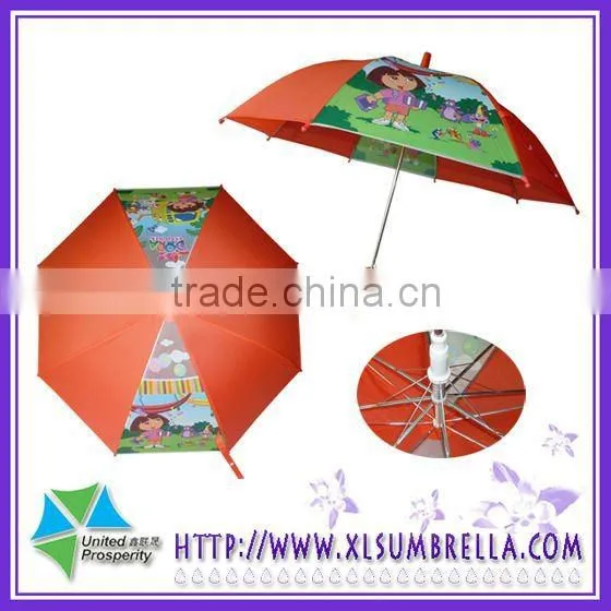 2016 Gift umbrella for kids with cartoon picture