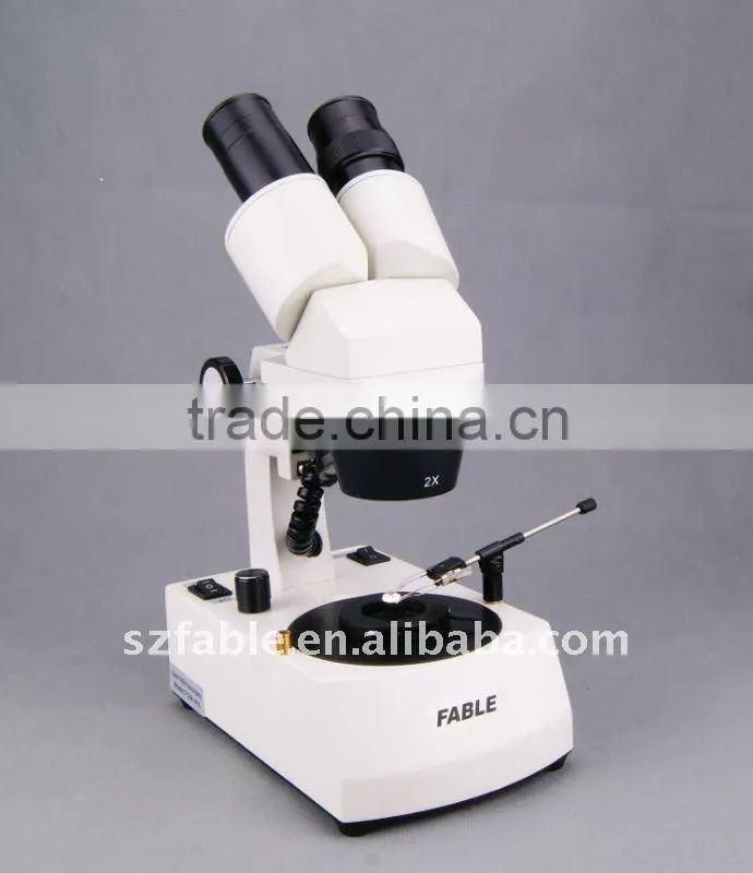 Upright type Gem Microscope FGM-U2-19 with long-life LED light source