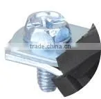 welding clamps M8+10 with rubber