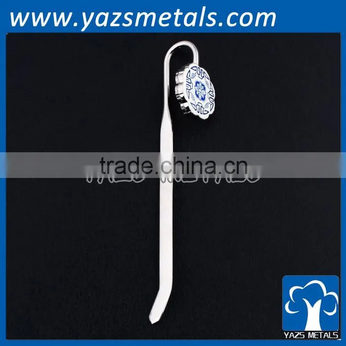 2015 hotsale custom metal mask bookmark