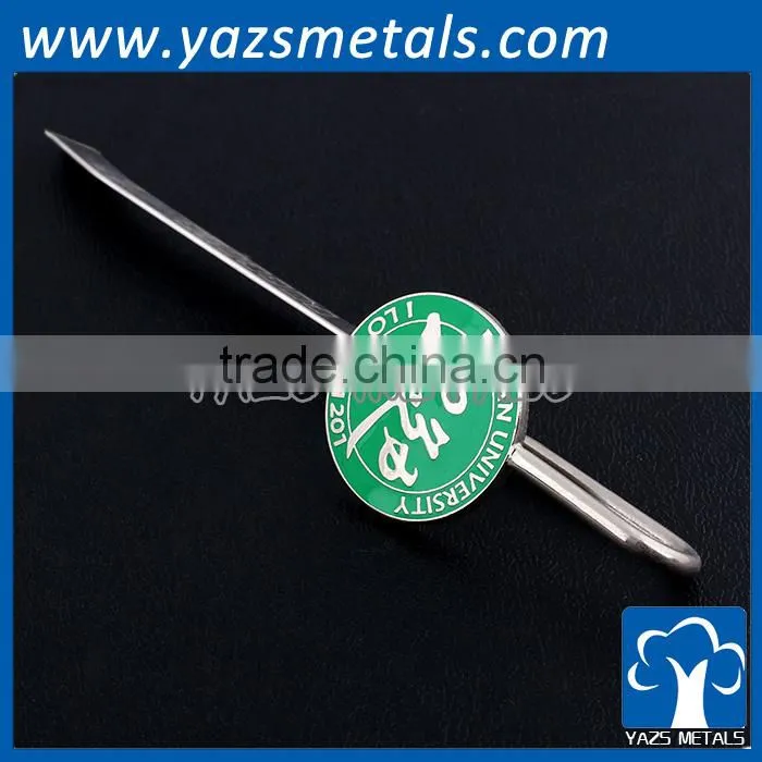 custom lucky clover metal estched bookmark