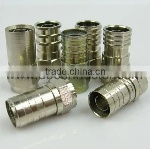 F to Male RCA Audio Adapters