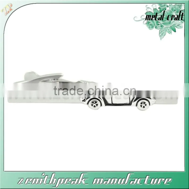 wholesale silver plating tie clip & mens tie bar & fashion tie pin
