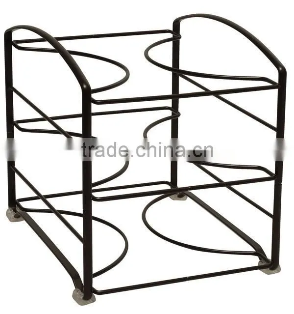 3 Tiers Metal Kithen Wrap Organizer Rack