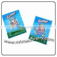 CE Certificate Automatic Sachet Wet Tissue Machine