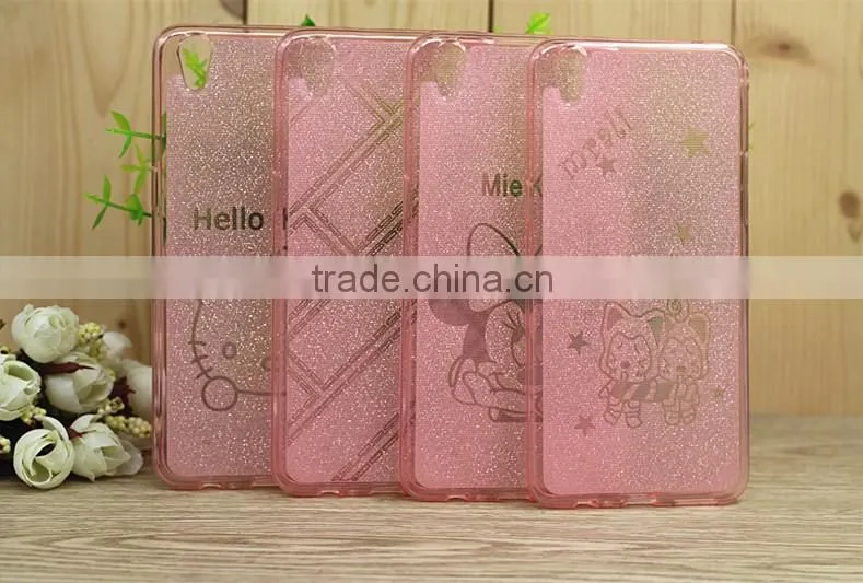 Cartoon flash power TPU phone case for oppo a37