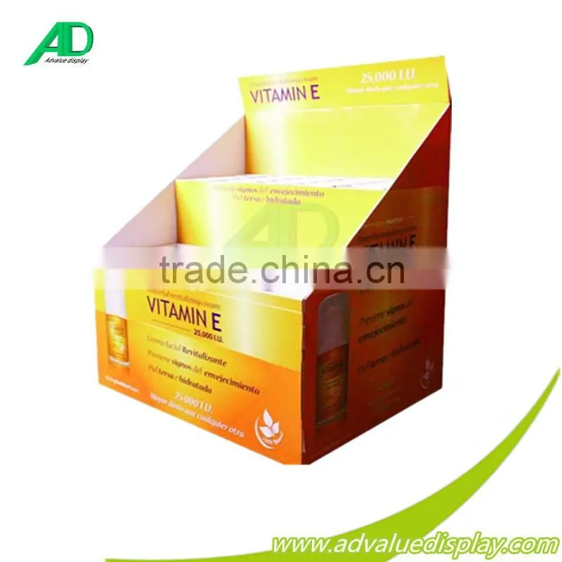 supermarket corrugatedpaper bags pallet display
