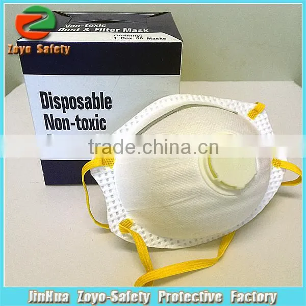 Factory Price Trade Assurance EN149 Disposable Protective Dust Mask