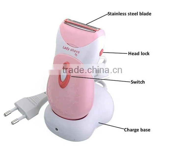 Hot Sell Rechargeable lady Shaver Body Hair Remover Shaver