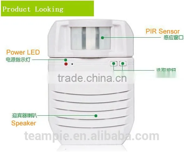 motion sensor recordable sound module