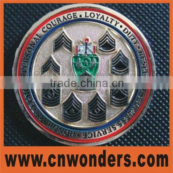 High quality brass custom metal coins