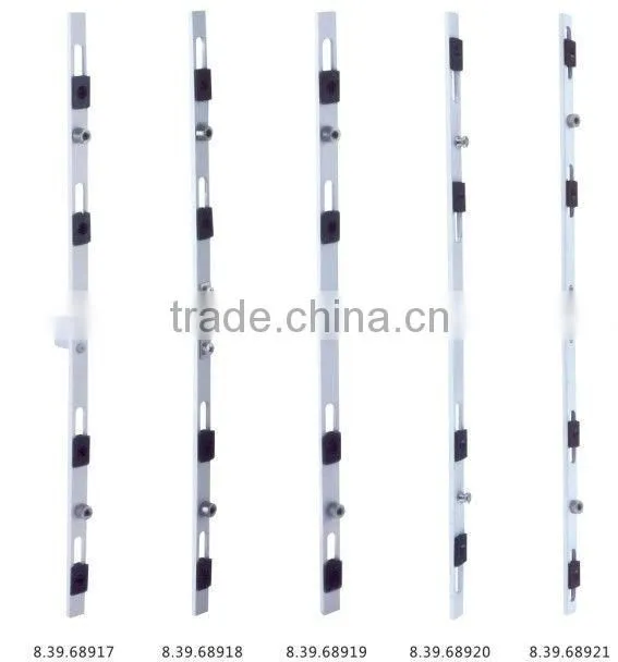 Aluminum espagnolette rod for sliding window Security bar Transmission for Aluminum Window & Door With MULTI-POINT LOCK SYSTEMS