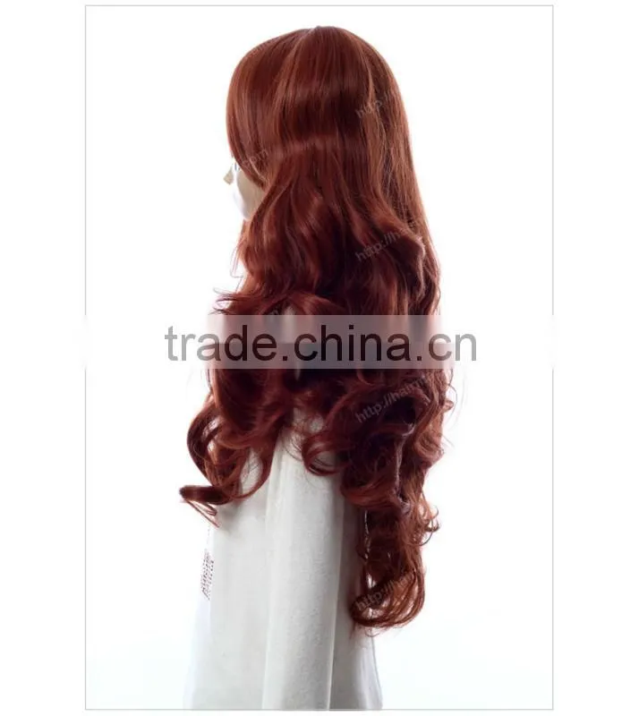 Brown pony-tail hairpiece Hair wigs for black men