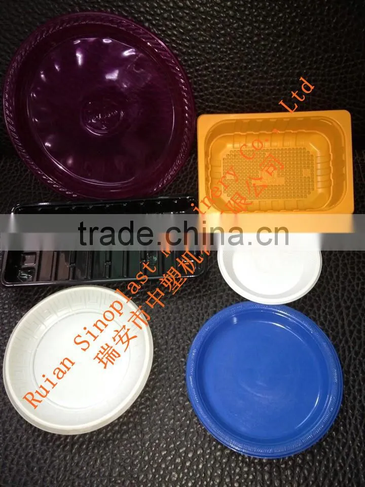 SP-360 PP Lids/Plate Thermoforming Machine, PP lids making machine, PP lids forming machine, thermoforming machine