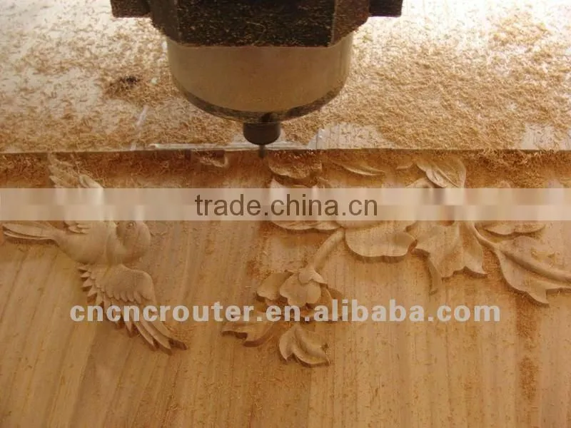 6 spindles wood carving machine for relief hollow carving