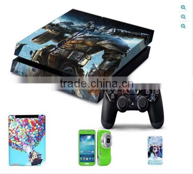 Fashionable style ! skin sticker for ps4 vinyl decal cover two controller