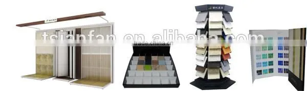 Portable customized stone sample brochure
