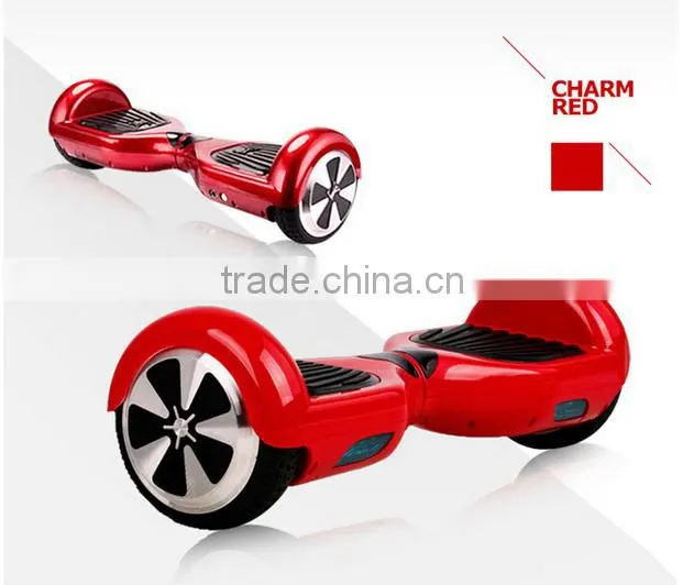 2015 Newest cheap portable smart 2 wheels electric chariot scooter self balancing smart balance wheel with fast delivery