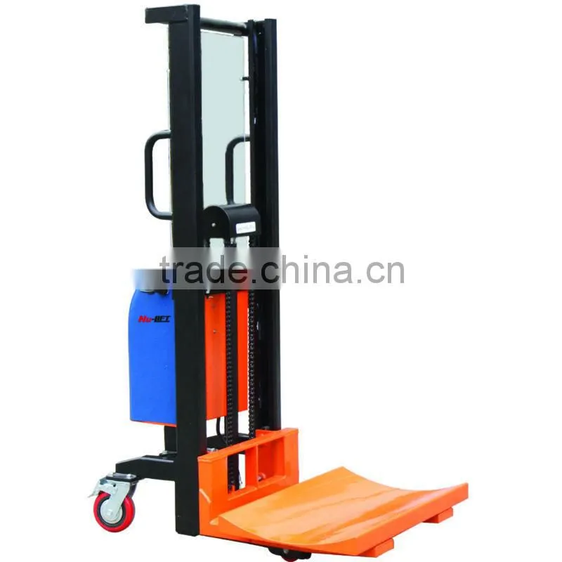 V Shape Plate Hydraulic Electric Roll Lifting Stacker