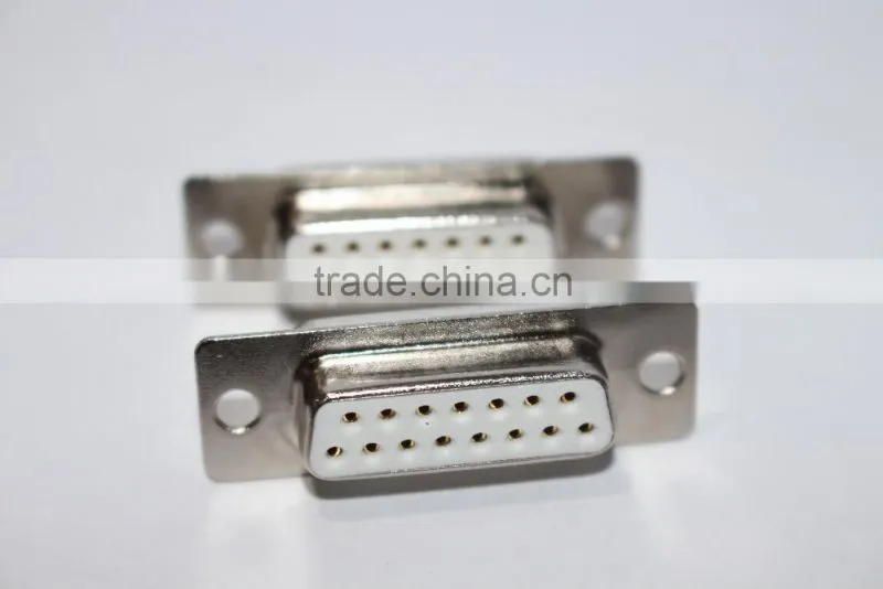 VGA connector v/t for wire female 15 pin