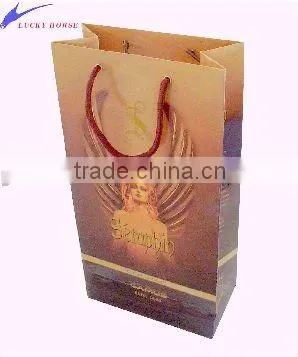 Gloss paper wine bag