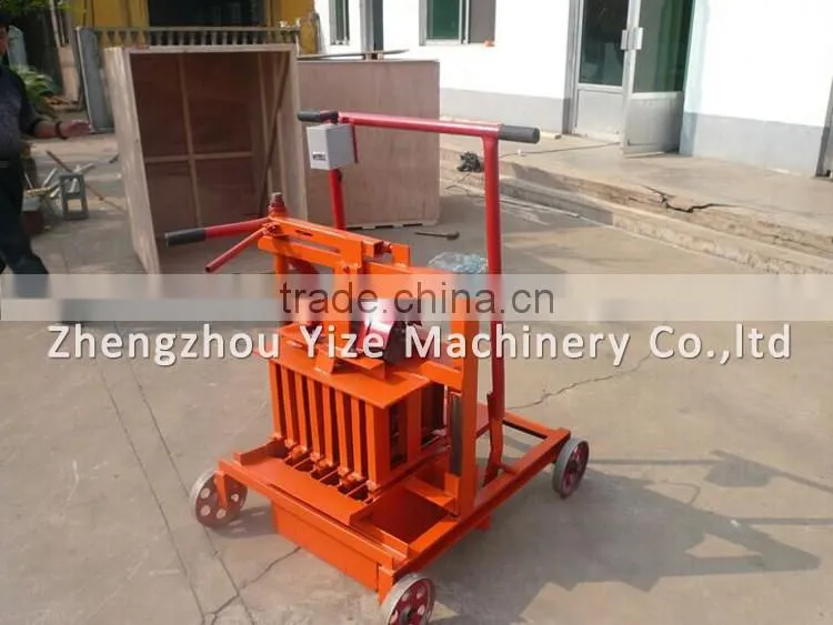 concrete hollow block making machine price